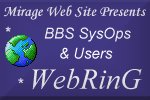 BBS SysOps and Users WebRing