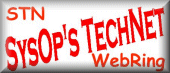Sysop's Technet Webring