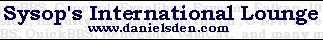 Sysop's International Lounge Logo